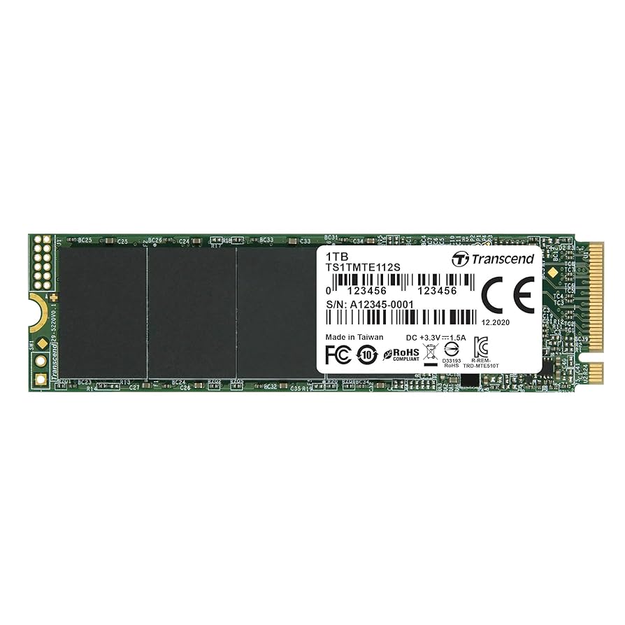 Amazon | TS1TMTE112S [1TB PCIe SSD 112S M.2(2280) NVMe PCIe